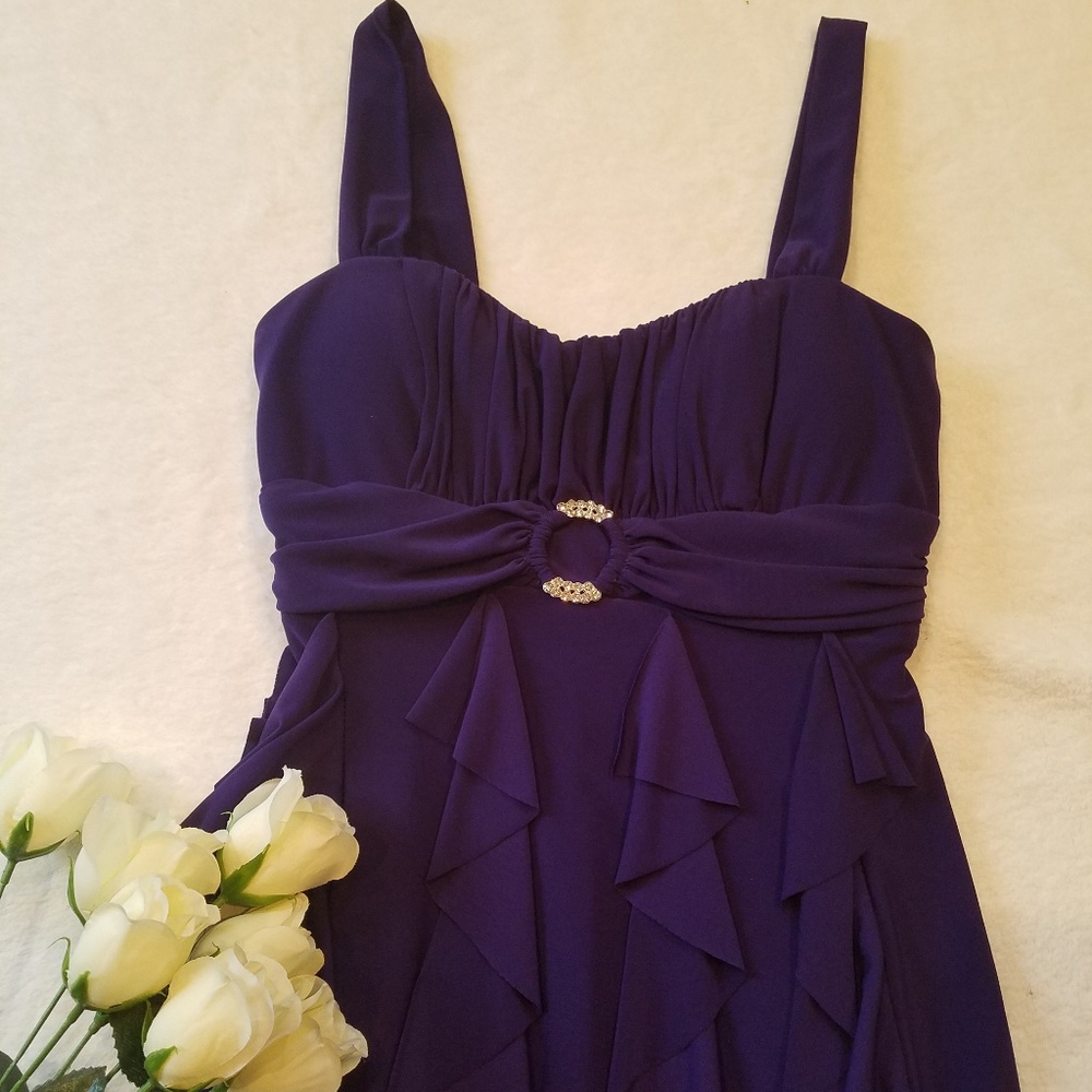 ELEGANT Violet Formal Dress